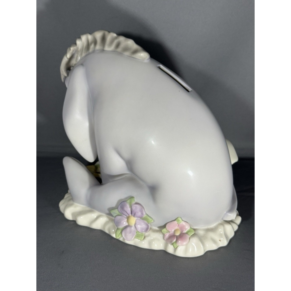 Lenox Walt Disney Showcase Eeyore's Bank Figurine Piggy Bank Winnie The Pooh - Picture 5 of 10